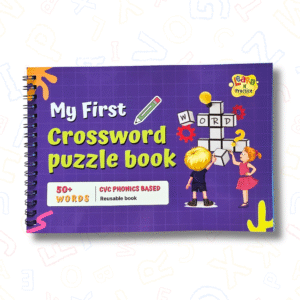 First Crossword Puzzle Reusable Book